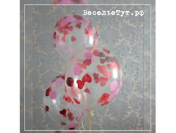 Шар прозрачный 12"/31 см с наполнением