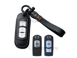 Чехол для 2-х и 3-х кнопочного смарт ключа Мазда (Freedom)