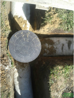 Монтаж дренажной системы ЛАЙТРОК с использованием проходного колодца