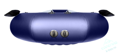 Лодка ПВХ Мастер Лодок Таймень NX270НД "Комби" Св.Серый / Синий