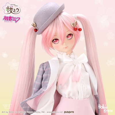 Одежда для куклы Мику Хацунэ (Cloth Dollfie Dream Hatsune Miku Hanami Outfit ver.)
