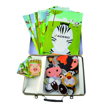 Магнитные животные Конструктор Игра развитие интеллекта