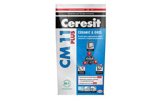 CERESIT СМ 11 Plus Клей для плитки и керамогранита (5 кг.)