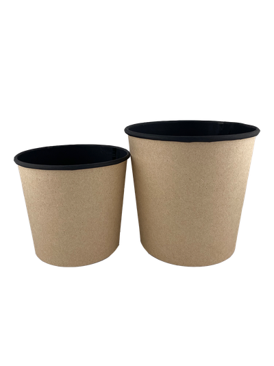 Круглый контейнер (Черный) 500 мл