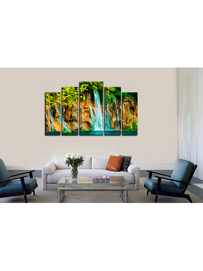 Модульная картина "Водопад"