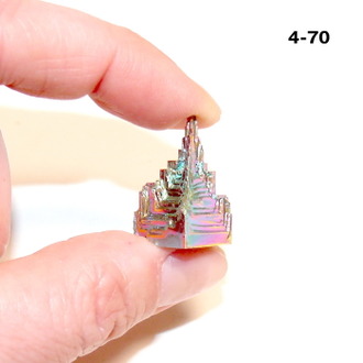 Висмут выращенный (кристалл) №4-70: 8,1г - 24*14*12мм