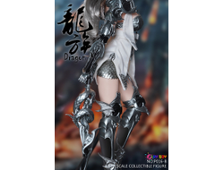 ПРЕДЗАКАЗ - Эльфийка-воин в серебряном - КОЛЛЕКЦИОННАЯ ФИГУРКА 1/6 Dragon Elves silver (P016B) - PLAY TOY ?ЦЕНА: 26700 РУБ?
