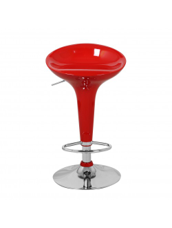 Стул барный «Бомба», QS-D18 (красный)