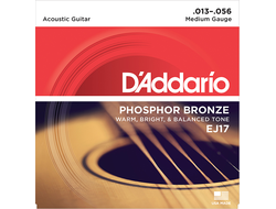 D'Addario EJ17 PHOSPHOR BRONZE