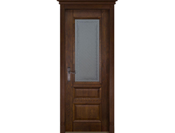 Дверь Межкомнатная - Аристократ № 2 Дуб. (АНТИЧНЫЙ ОРЕХ)