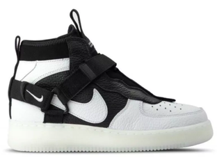 Nike air force 1 mid utility white black deals
