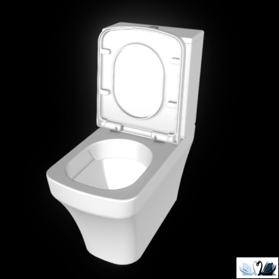 Унитаз Creavit Solo SO361-11CB00E-0000 напольный приставной, в комплекте с бачком MA410.000