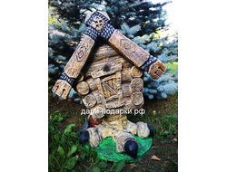 Избушка на курьих ножках 59*42*46см   7кг  Россия 6578/016771