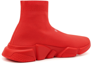 Balenciaga speed trainer low red hotsell
