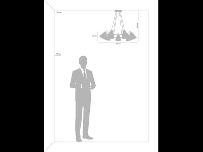 Freya, Люстра Falke, FR8001PL-07WG