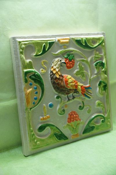 Весеннее равноденствие (фасадный изразец)