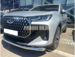 Защита переднего бампера Папа Тюнинг d60 для Chery Tiggo 7L 2025-