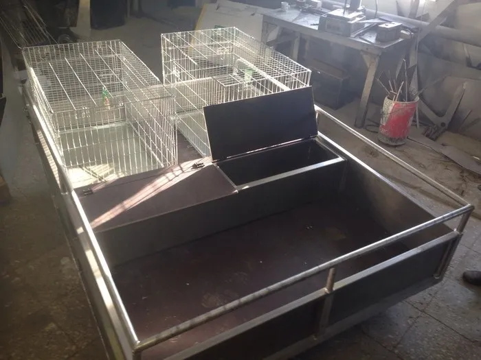 Конструкции и изделия из алюминия Сани грузовые  для мототехники из алюминия на заказ в Екатеринбурге на заказ. индивидуальные проэкты