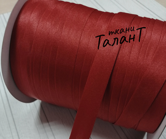 Косая бейка, цв. Красный