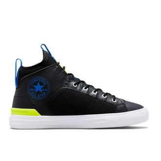 Кеды Converse All Star Ultra Hybrid Game с синими и салатовыми вставками