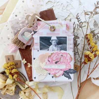 Набор ножей для вырубки "Пионы дышат нежностью и светом"