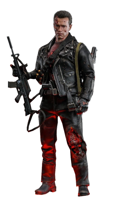 DX46 VER2.0 T-800 1/6 フィギュア 本革 ベルト ホットトイズ 1/6