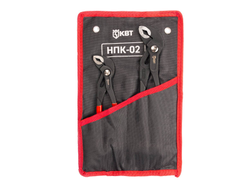 Набор переставных клещей НПК-02 серия ПРАКТИК с кнопочной самофиксацией