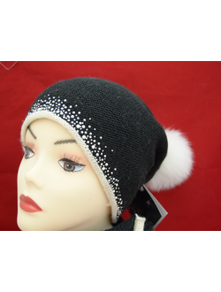 шапка с помпоном и шарф Италия vizio 4752