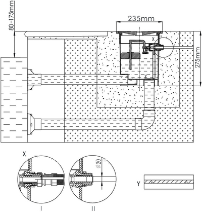 Регулятор уровня воды пластиковый RO-7