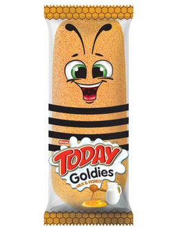 Бисквит молочно-медовый Тудей GOLDIES  Пчелка