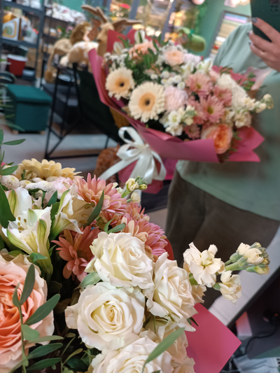 Букет "Персик"