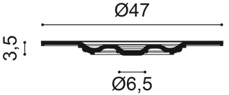 Розетка R17 - d47см