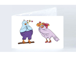 Обложка на зачетную книжку #3 на День влюблённых, 14 февраля