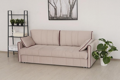 ДВУСПАЛЬНЫЙ КОМПАКТНЫЙ ПРУЖИННЫЙ ДИВАН-КРОВАТЬ НИЦЦА, МЕТАЛЛОСКЕЛЕТ С МЕХАНИЗМОМ ПАНТОГРАФ В МОСКВЕ НЕДОРОГО