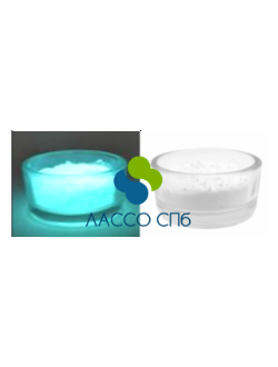 Фотолюминисцентный пигмент Люминофор Сине-Зеленый 65-85 мкм 100 г