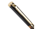 Ручка подарочная шариковая GALANT "Klondike", корпус черный с золотистым, золотистые детали, пишущий узел 0,7 мм, синяя, 141357