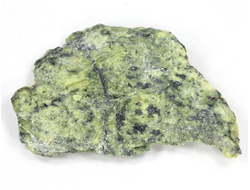 Змеевик, необработанный, дикий образец, Россия, КЧР, Урупский район (58*35*8 мм, 20 г) №37816