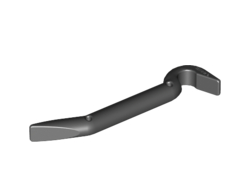 Minifigure, Utensil Tool Crowbar, Black (92585 / 6186698)