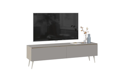 Тумба для теле- и радиоаппаратуры «Глосс» с опорами - СМ-319.03.011