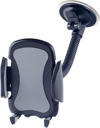 Автомобильный держатель для телефона Perfeo-517 (черный)