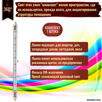 Muller Licht HS-510A 100w 117.6mm 220-240v R7s