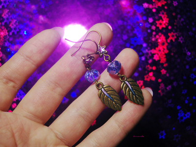 Бохо-серьги "Под созвездием сказки"