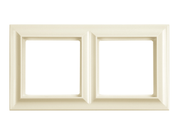 Рамка 2 поста, слоновая кость - ECO Profi Standart - Jung EPS482