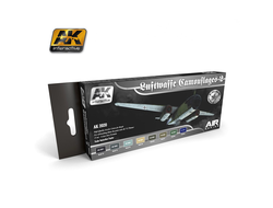 AK-Interactive: Набор акриловых красок: Камуфляжи Люфтваффе VOL.2