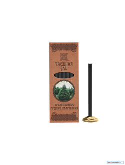 Свечи Фимиам кадильные большие «Таёжная ель»