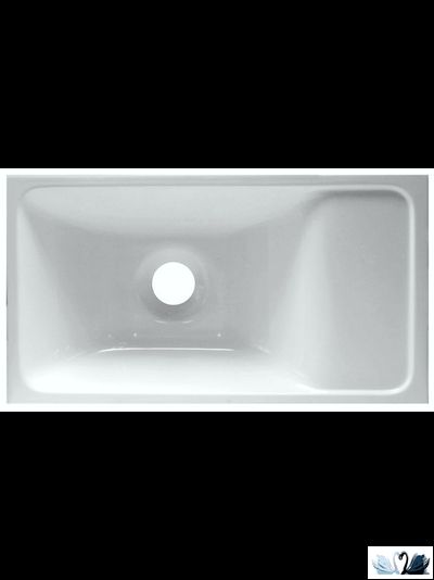 Мини-Раковина Эстет Mini 40 х 22 см из камня на тумбу