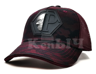Бейсболка хаки Philipp Plein с сеткой сзади