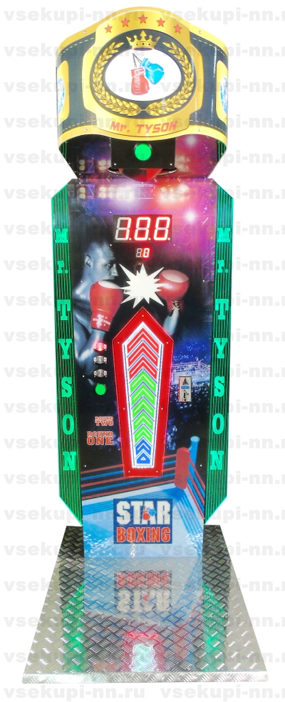 Силомер Боксер «Mr. Tyson» с жетоноприемником