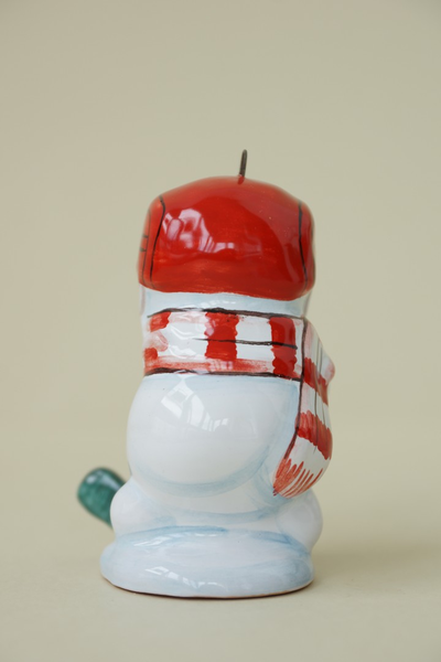 Снеговик "Хоккеист" (спортсмен)