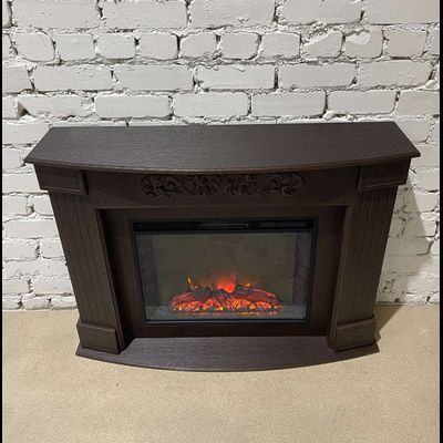 Электрокамин Венеция BL с очагом Sparta 25.5 LED